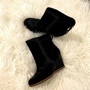 Dr Scholls original collection black wedge super comfy sz 6